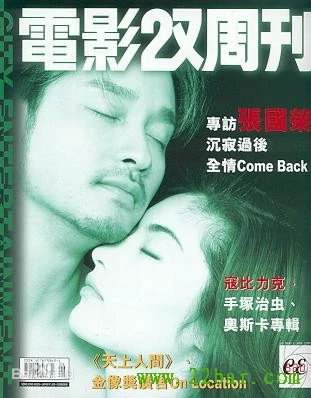 张国荣电影双周刊杂志封面